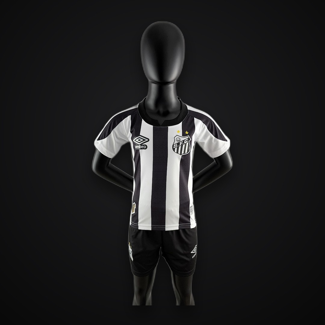 22/23 Santos kids kit away size: 16-28