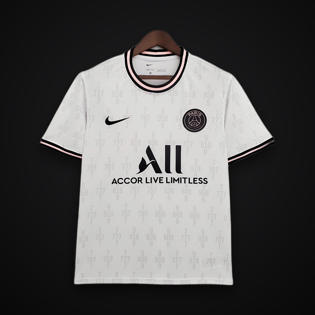21/22 PSG training suit white number S-XXL
