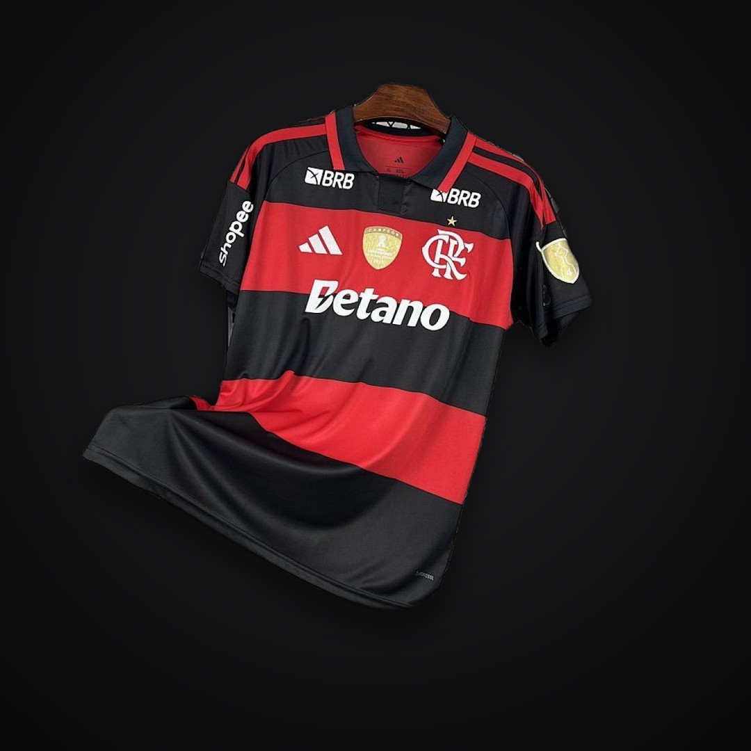 Mens Flamengo 2026/27 Home All Sponsors Jersey