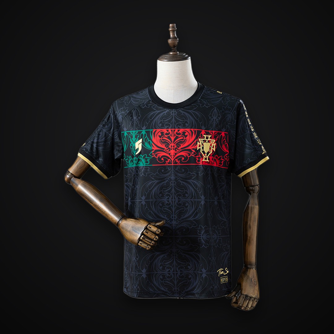 Portugal 2026 Special Edition Jersey Black S-4XL