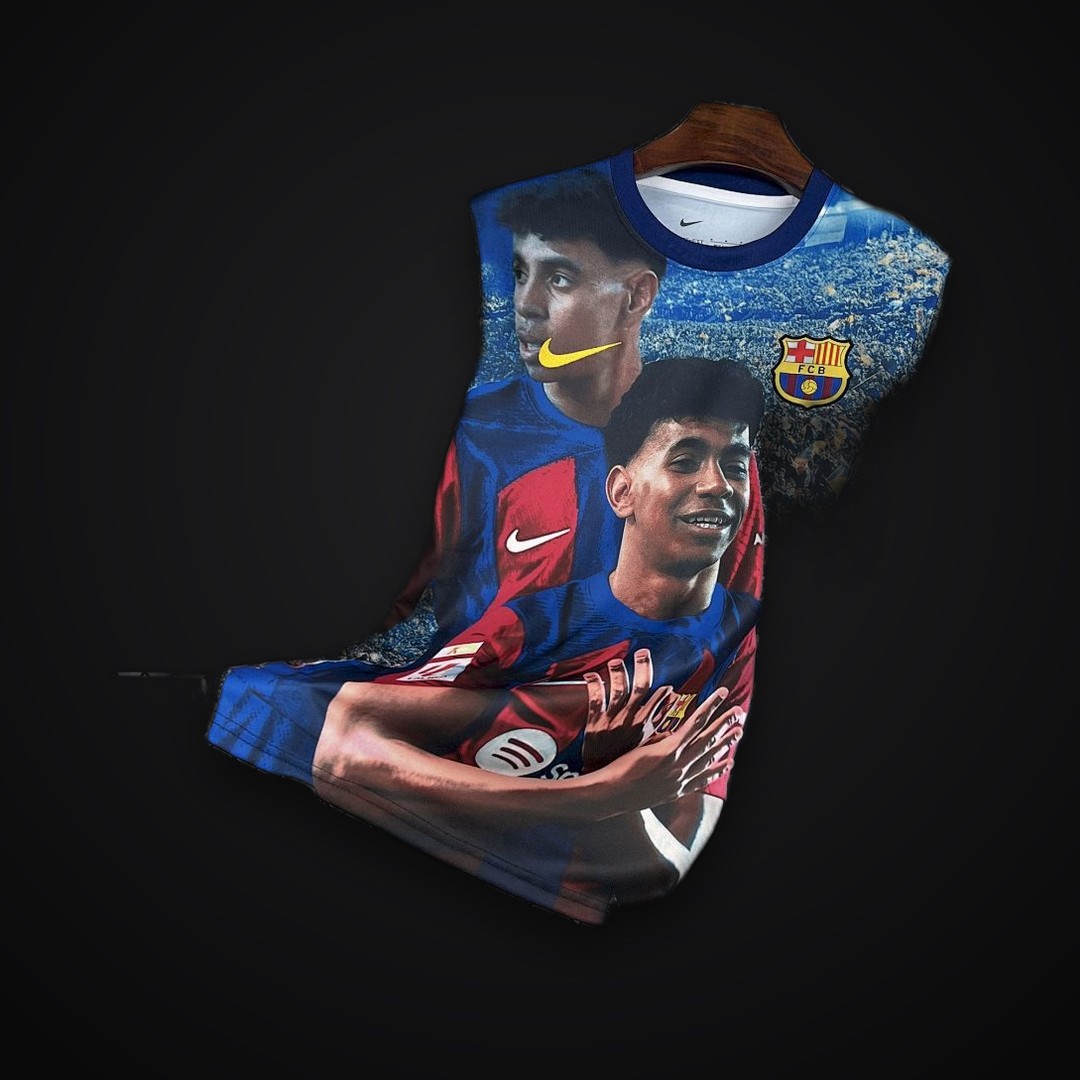 Mens Barcelona 2025/26 LAMINE YAMAL Special Jersey