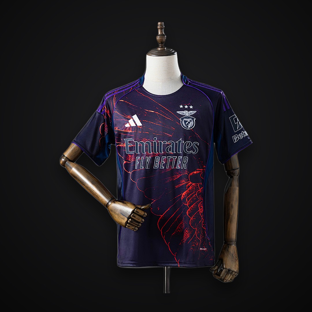 Benfica 25/26 Fourth Third Away Jersey S-4XL