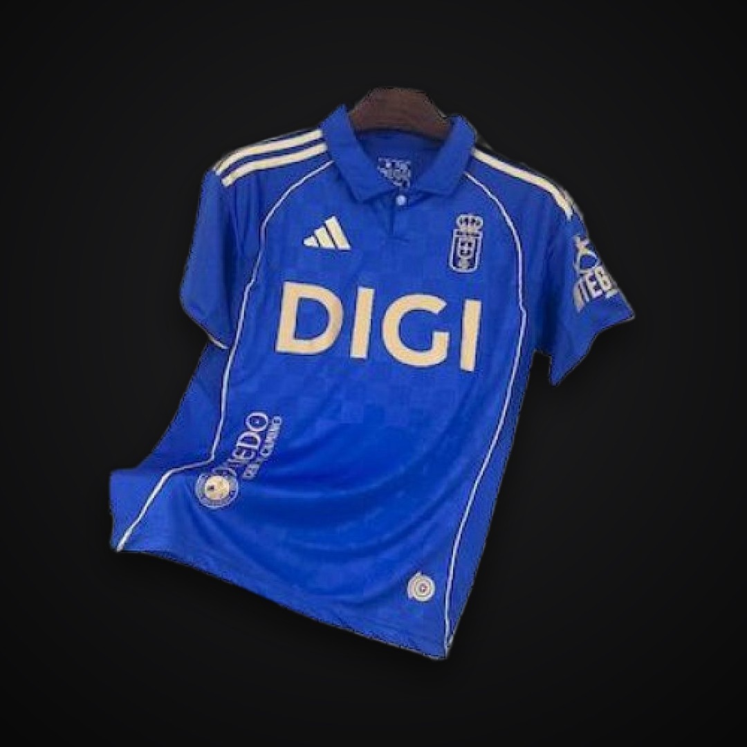 Real Oviedo 2025/26 Home Jersey S-4XL