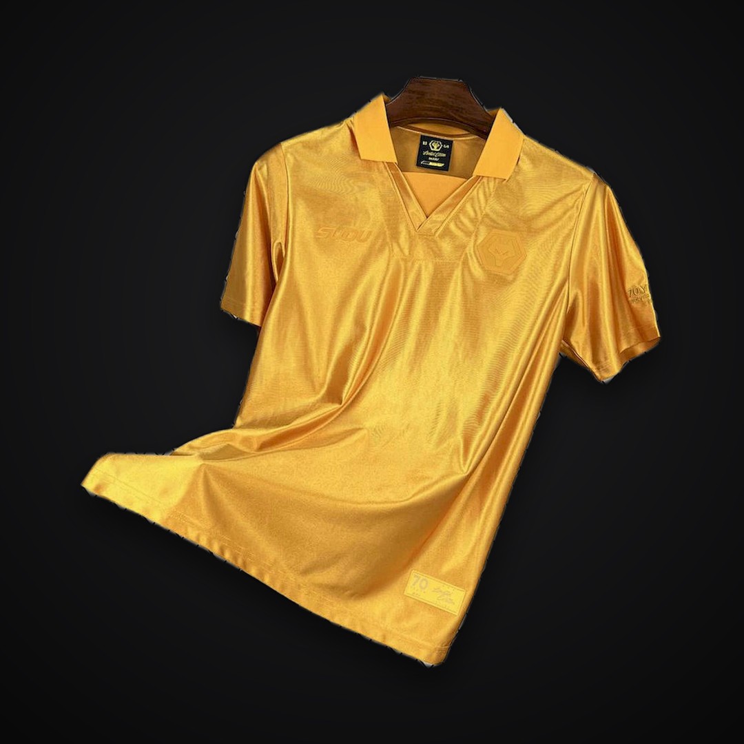 Wolves 2025/26 70th Snniversary Jersey