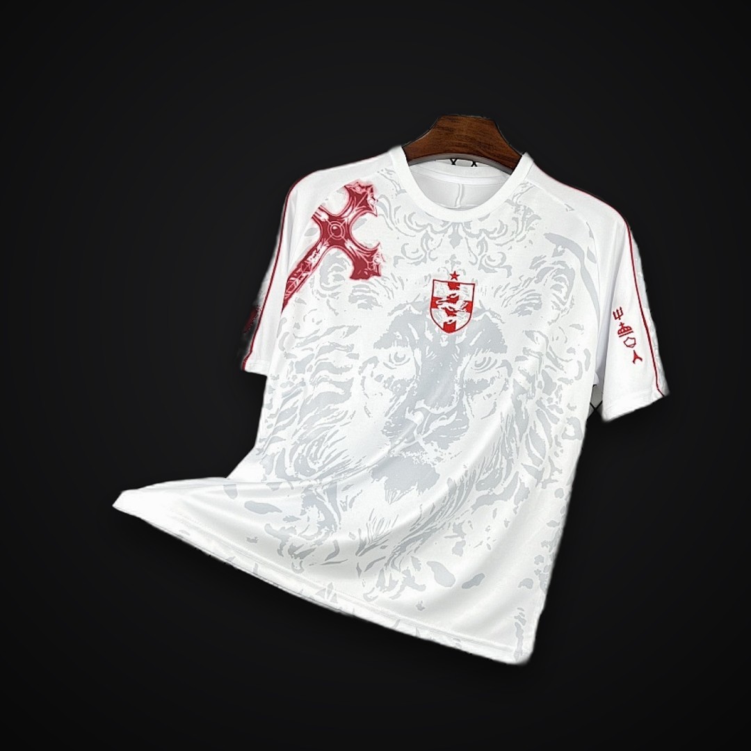 Mens England 2025 Becks #7 Special Jersey