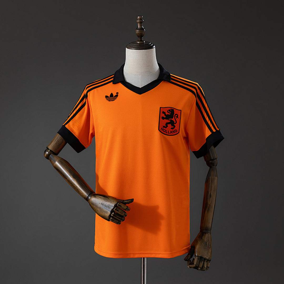 Netherlands 78/80 Home Retro Jersey S-XXL