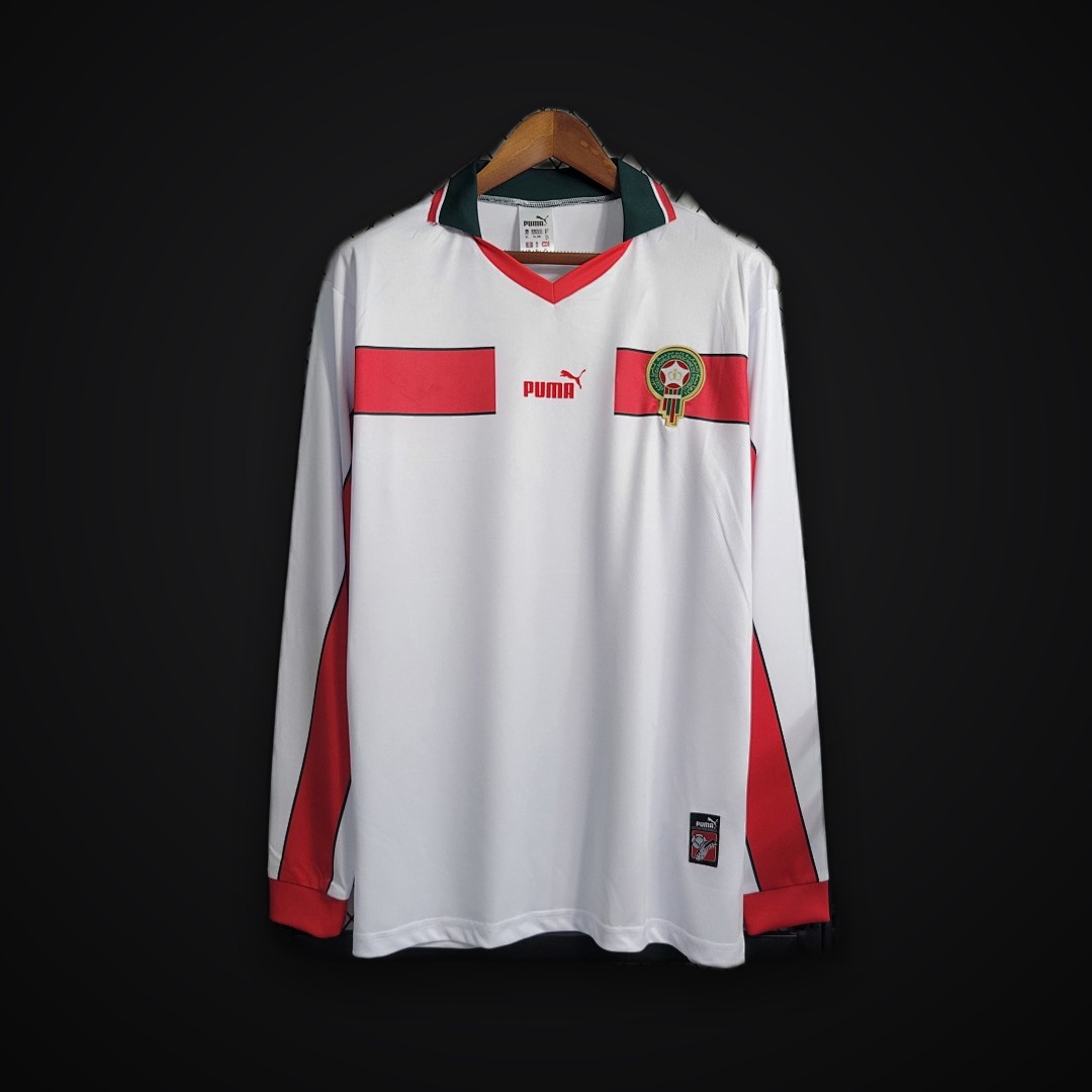 Retro Long Sleeve 98 Morocco away S-XXL