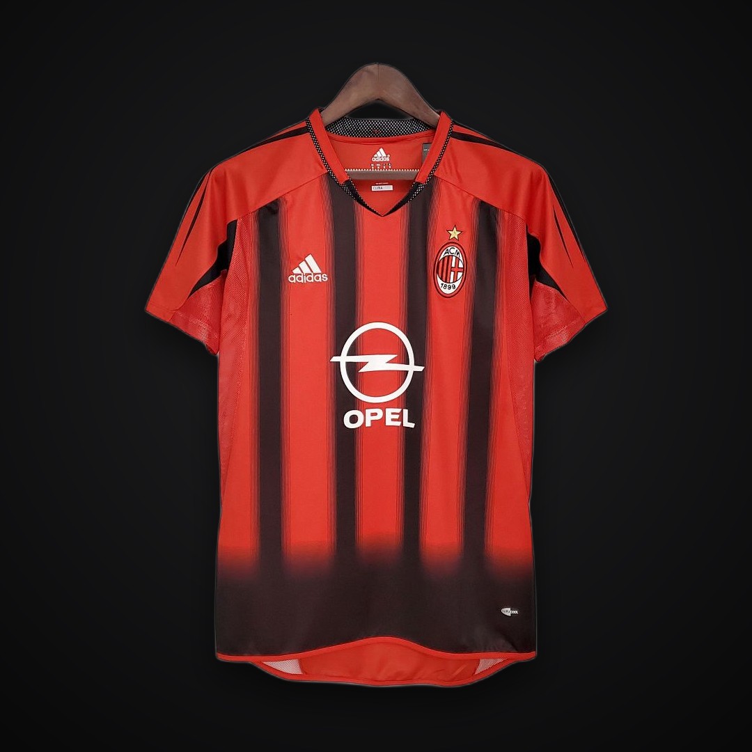 Retro 04/05 AC Milan home S-XXL