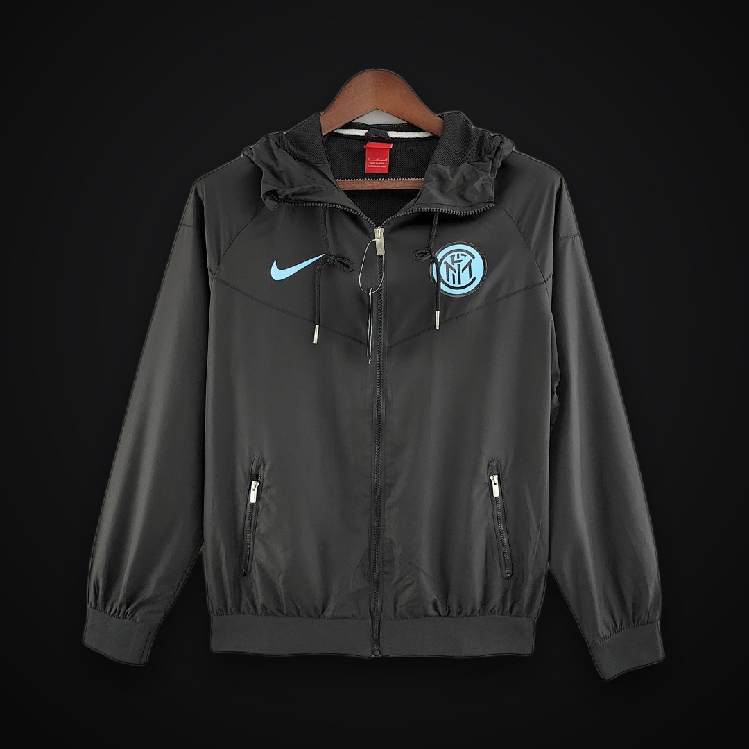Windbreaker Inter Milan Black S-XXL